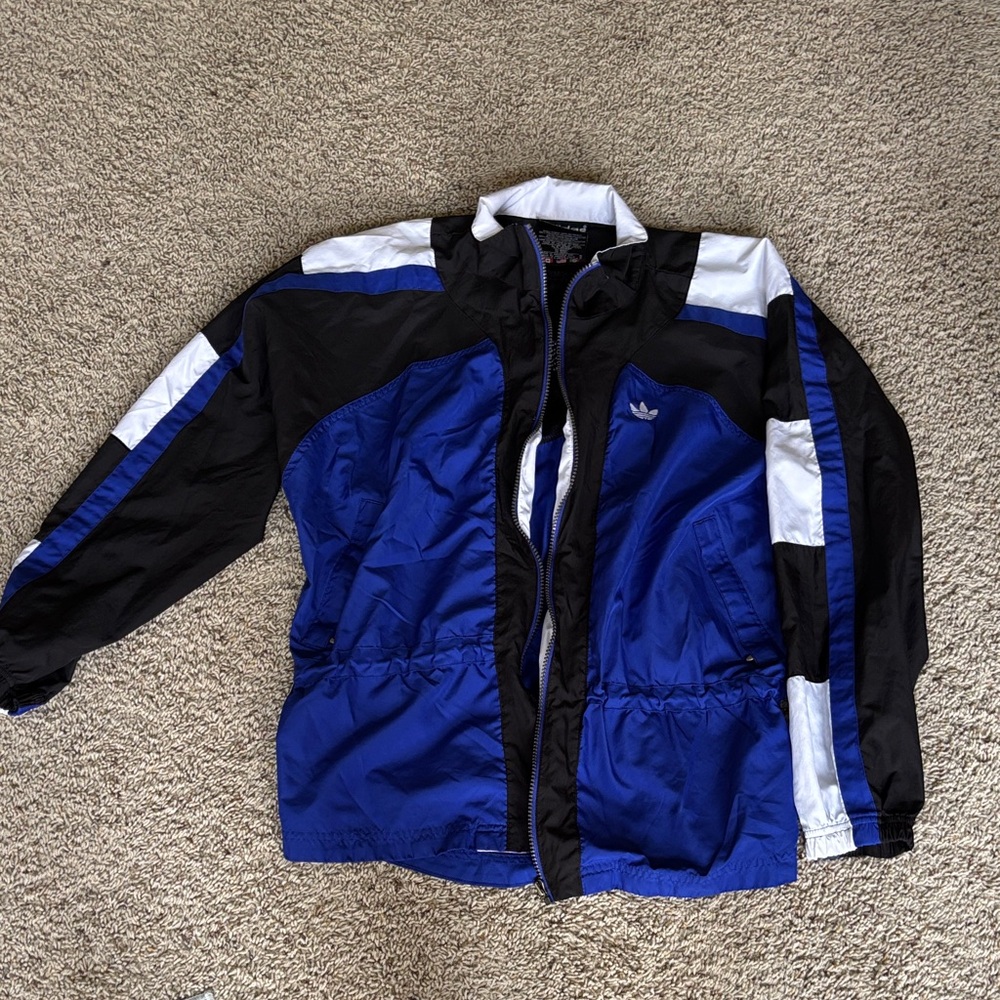 Adidas Black and White Jacket